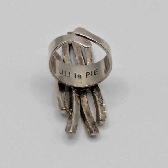 Adjustable size Silver Lili la PIE - Picture 3 of 7